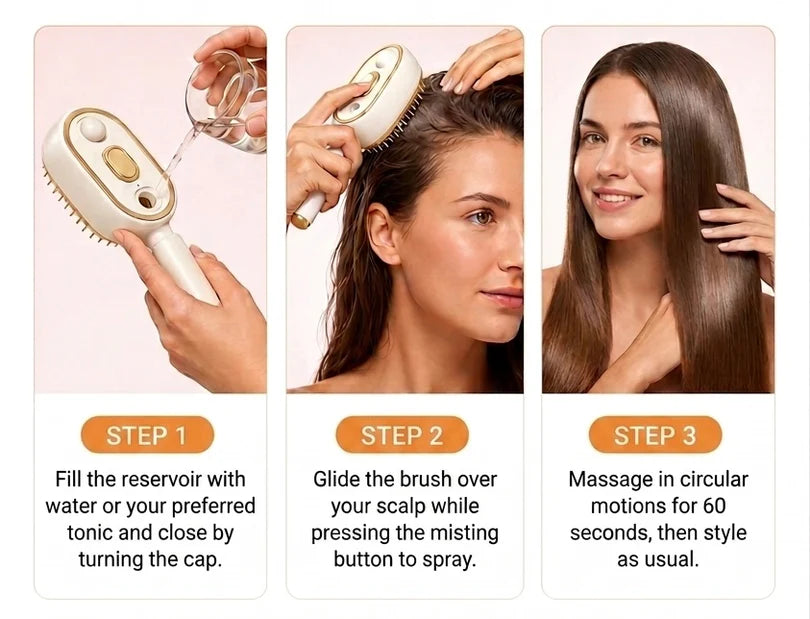 Anti-Frizz Brush